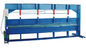 Niebieska 4-metrowa szerokość maszyny do cięcia blachy stalowej ocynkowanej dostawca